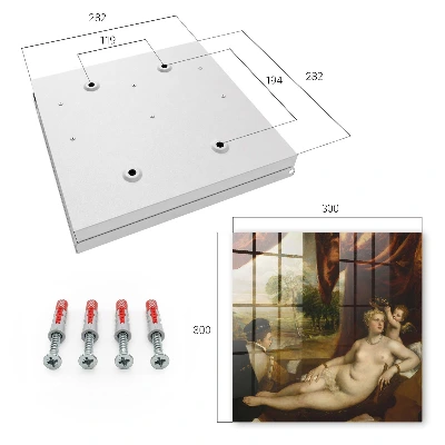 Caja de llaves Venus de Tiziano y el laudista