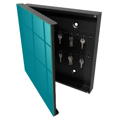 Caja de llaves Turquesa fresco