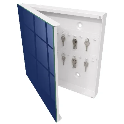 Armario llaves de pared Azul marino intenso