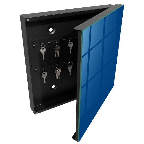 Caja de llaves Azul oscuro
