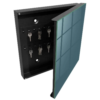Caja de llaves Turquesa apagado