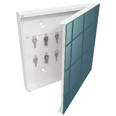Caja de llaves Turquesa apagado