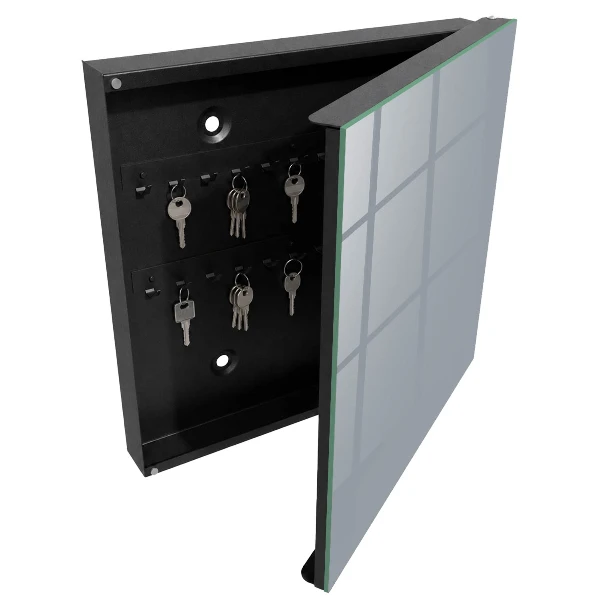 Caja de llaves Gris
