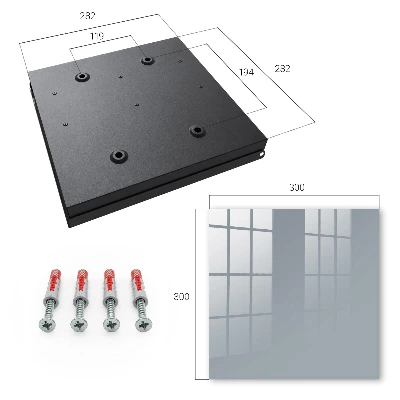 Caja de llaves Gris