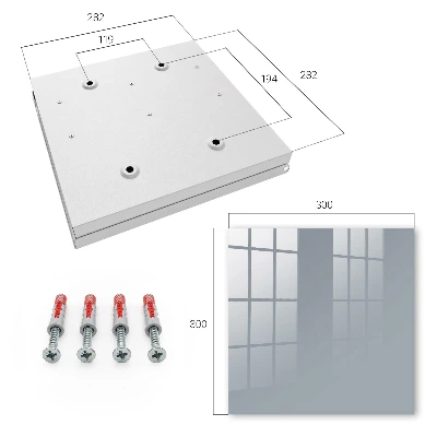 Caja de llaves Gris
