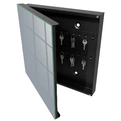 Caja de llaves Gris
