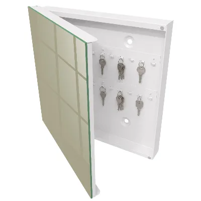 Caja de llaves Crema oscura