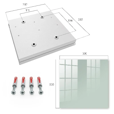Caja de llaves Menta clara