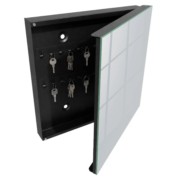 Caja de llaves Gris claro