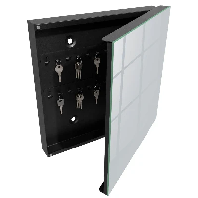 Caja de llaves Gris claro