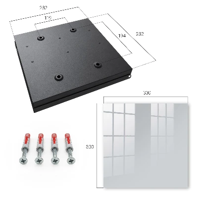 Caja de llaves Gris claro