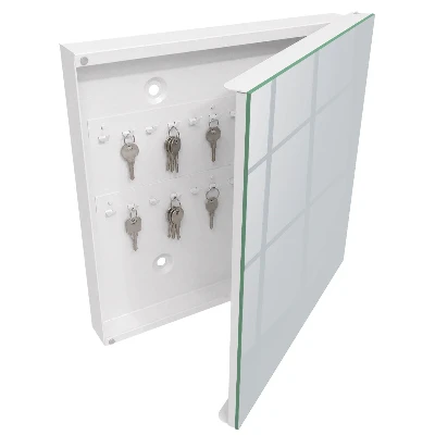 Caja de llaves Gris claro