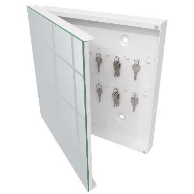 Caja de llaves Gris claro