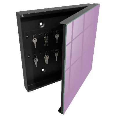 Armario llaves de pared Morado claro