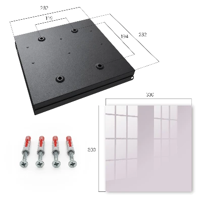 Caja de llaves Lila claro