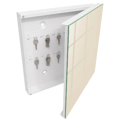 Caja de llaves Cremoso