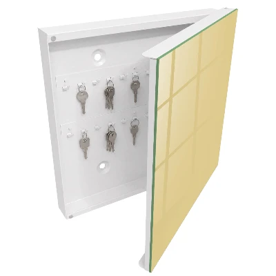 Armario de llaves Amarillo beige