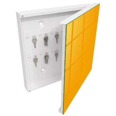 Armario llaves de pared Beige