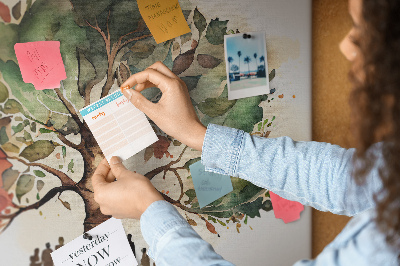 Tablero de corcho Árbol de familia