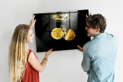 Pizarra cocina Limones
