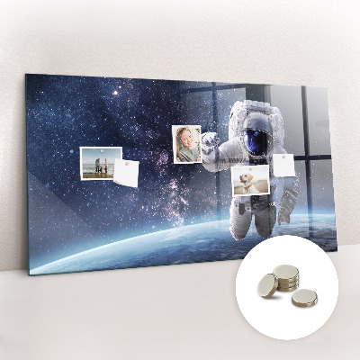 Pizarra magnética para imanes Astronauta
