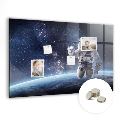 Pizarra magnética para imanes Astronauta