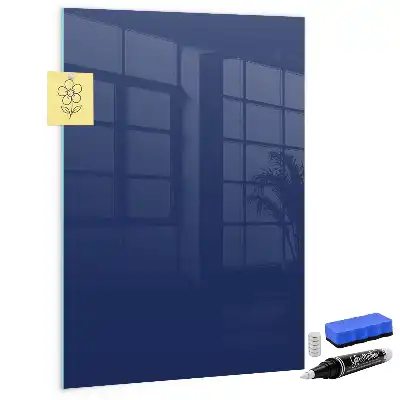 Pizarra magnética para escribir en color azul noche