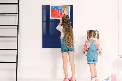 Pizarra magnética para escribir en color azul noche