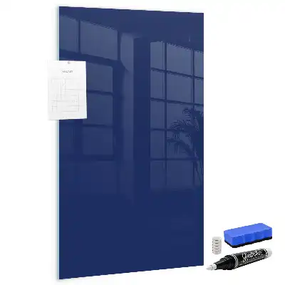 Pizarra magnética para escribir en color azul noche