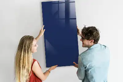 Pizarra magnética para escribir en color azul noche