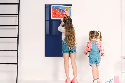 Pizarra magnética para escribir en color azul noche