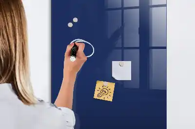 Pizarra magnética para escribir en color azul noche