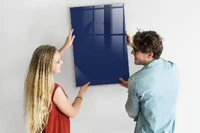 Pizarra magnética para escribir en color azul noche