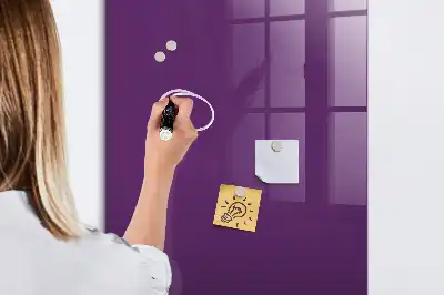 Pizarra blanca magnética modelo violeta