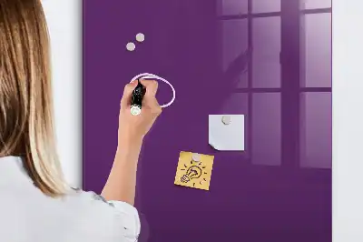 Pizarra blanca magnética modelo violeta