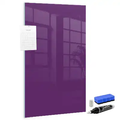 Pizarra blanca magnética modelo violeta