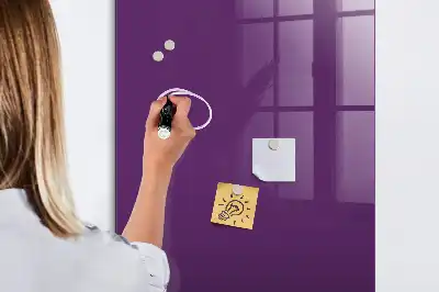 Pizarra blanca magnética modelo violeta
