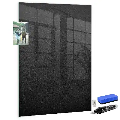 Pizarra blanca magnética modelo Roca oscura