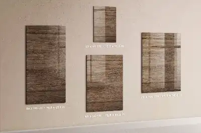 Pizarra magnética para escribir de madera nueva