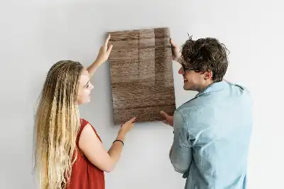 Pizarra magnética para escribir de madera nueva