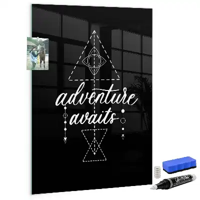 Pizarra magnética para escribir modelo Aventura