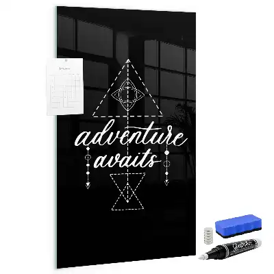 Pizarra magnética para escribir modelo Aventura