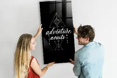 Pizarra magnética para escribir modelo Aventura