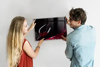 Pizarra magnética para dibujar vino