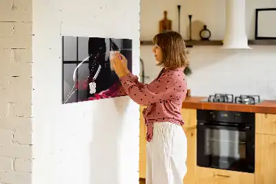Pizarra magnética para dibujar vino