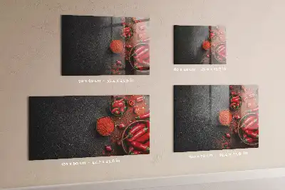 Pizarra magnética para dibujar pimiento rojo