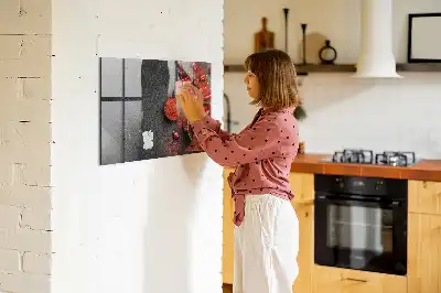 Pizarra magnética para dibujar pimiento rojo