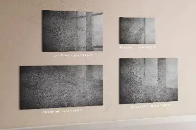 Pizarra magnética con rotulador diseño de pared industrial