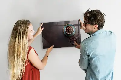 Pizarra magnética para dibujar taza de café