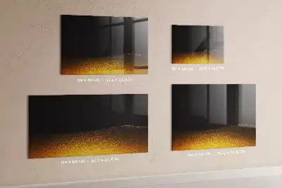 Pizarra magnética para dibujar jugo de naranja